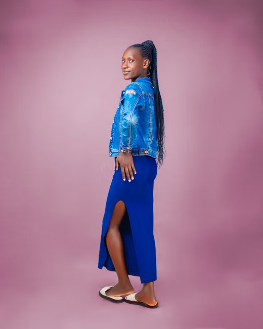 Saia Jeans Curta
